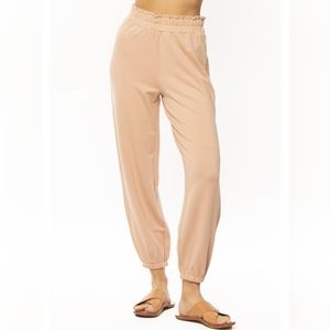 Amuse Society Stillwater Knit Fleece Pant - Sand Stone Size: M